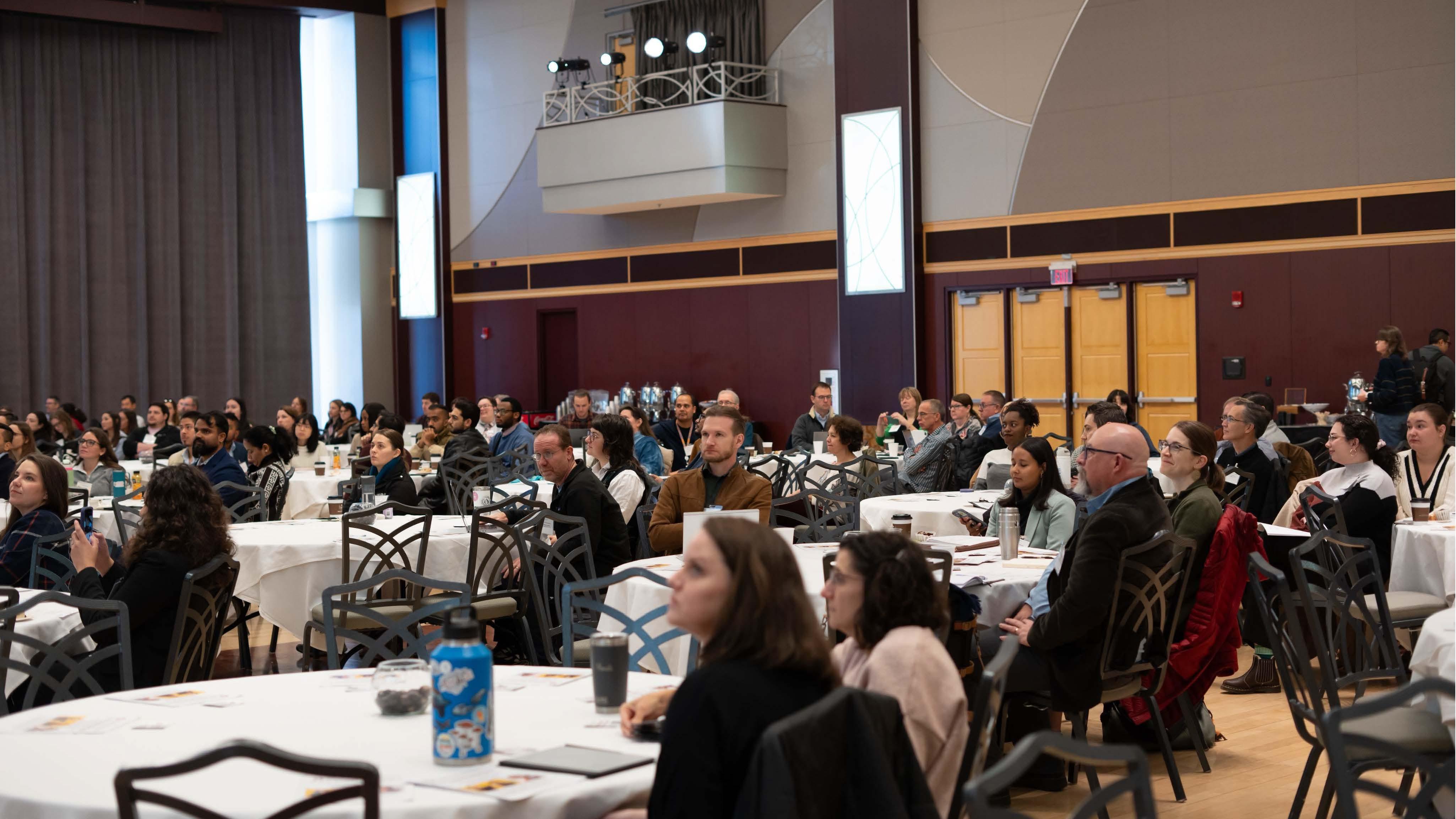 Attendees gathered for a presentation during a previous IDI Annual Meeting.