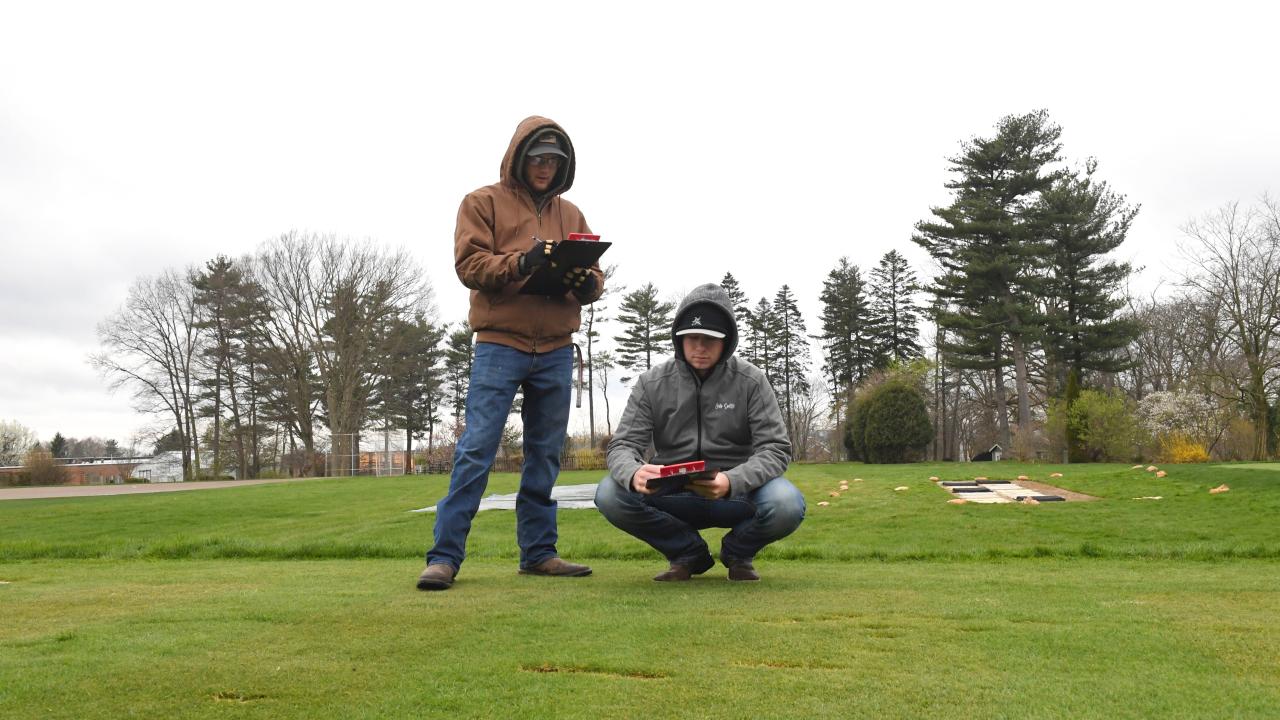Students at The Ohio State University Agricultural Technical Institute.